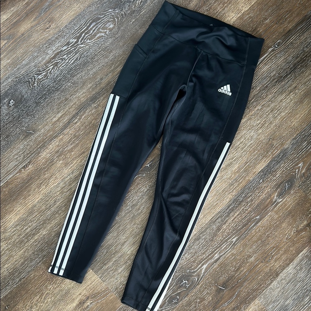 Adidas Gray Aeroready compression Leggings